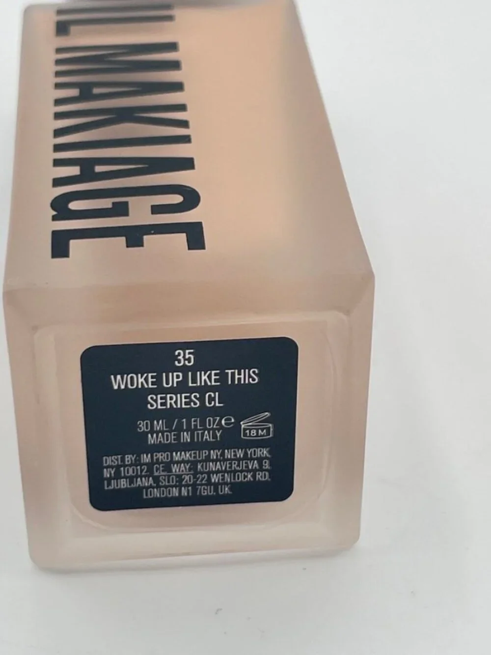 Il Makiage Woke Up Like This Flawless Base Foundation #35, 30 mL (1 fl oz) ~ NOB